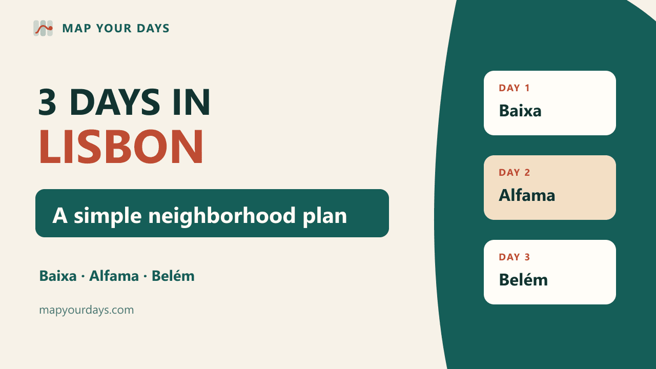3 Days in Lisbon: A Simple Neighborhood Plan video thumbnail